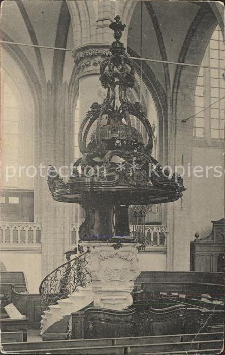 Dordrecht Preekstoel Groote Kerk
