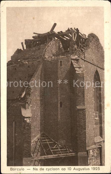 Borculo Na de cycloon op 10 Augustus 1925