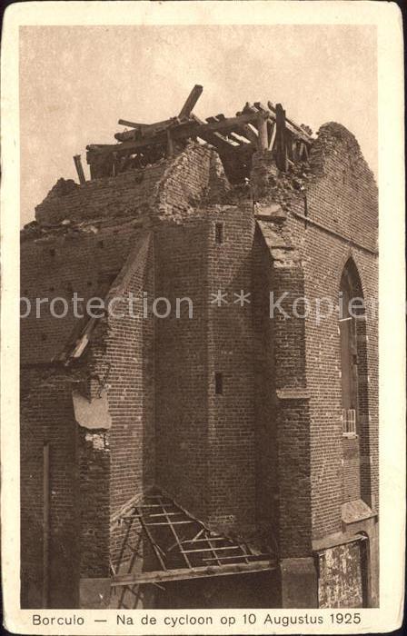 Borculo Na de cycloon op 10 Augustus 1925