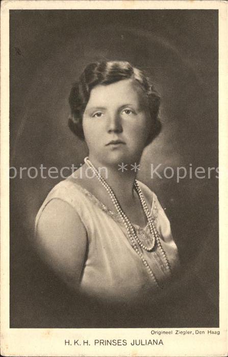 Adel Niederlande Prinzessin Juliana