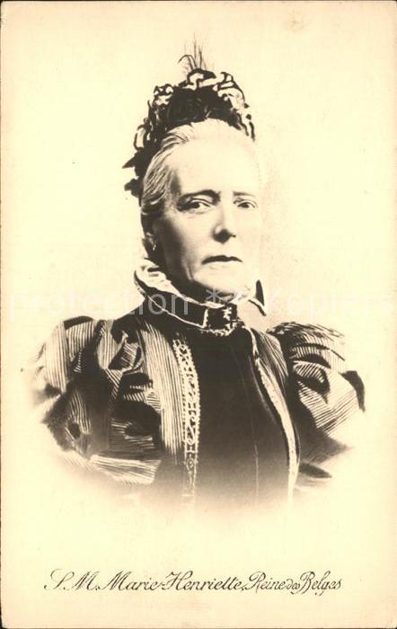 Adel Belgien Marie-Henriette