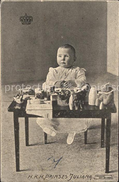 Adel Niederlande Prinzessin Juliana Kinderspielzeug