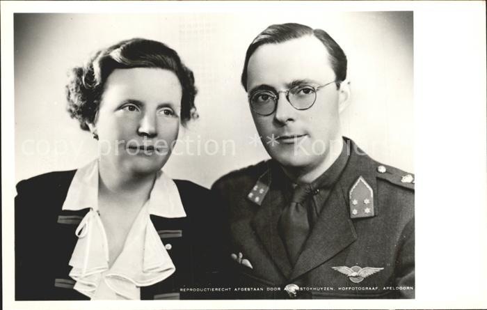 Adel Niederlande Koenigin Juliana Prinz Bernhard