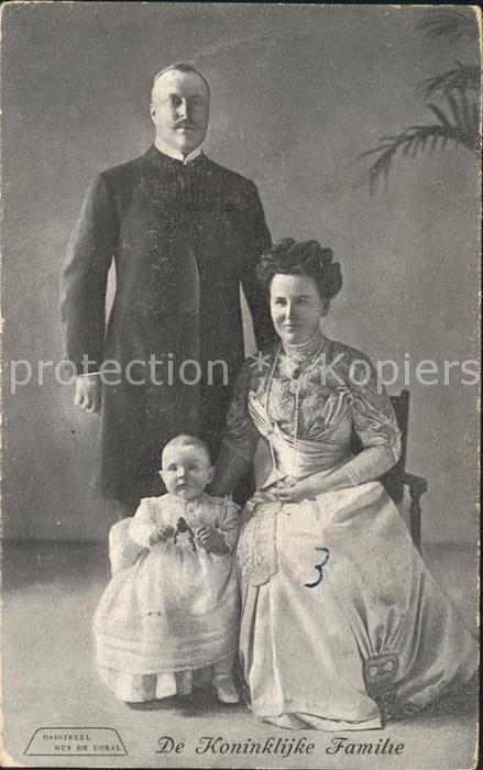 Adel Niederlande Koenigin Wilhelmina Prinz Hendrik Prinzessin Juliana