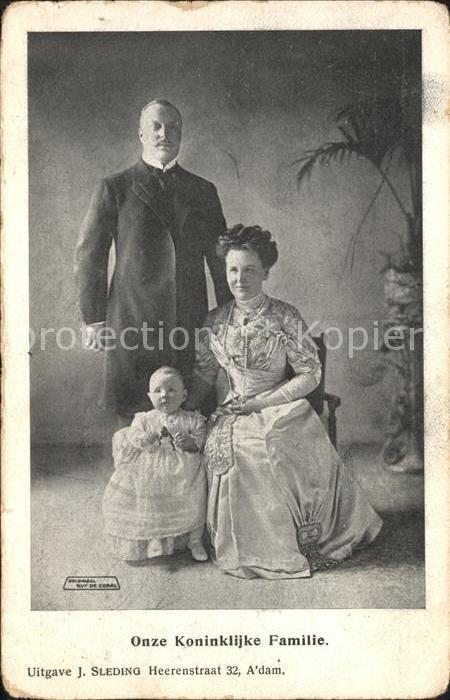 Adel Niederlande Koenigin Wilhelmina Prinz Hendrik Prinzessin Juliana