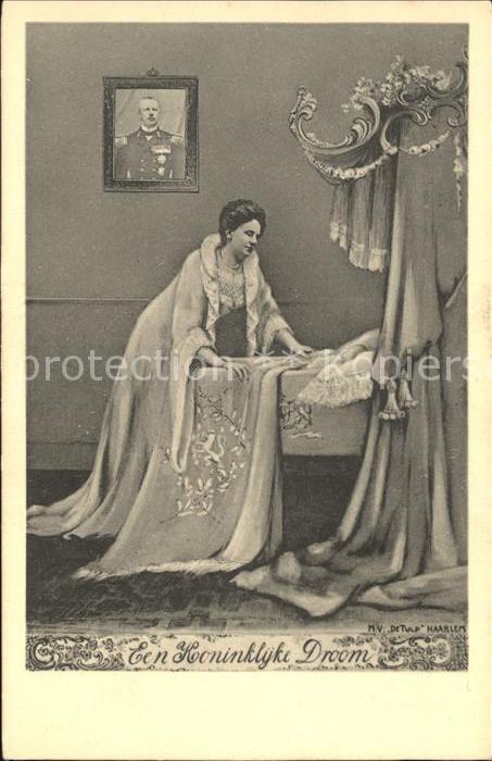 Adel Niederlande Koenigin Wilhelmina Prinzessin Juliana Wiege