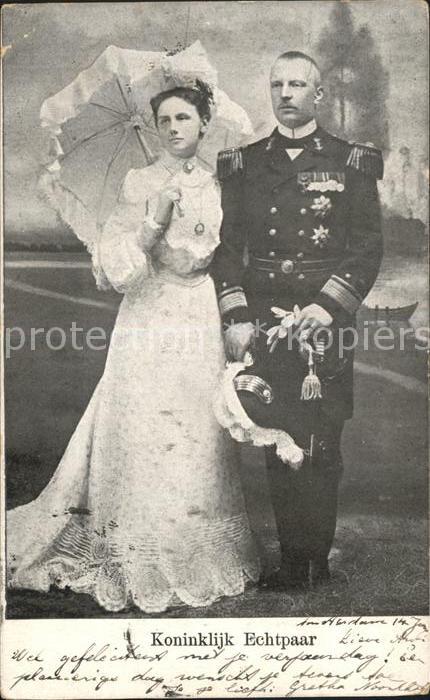 Adel Niederlande Koenigin Wilhelmina Prinz Hendrik