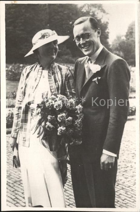 Adel Niederlande Koenigin Juliana Prinz Bernhard