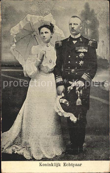 Adel Niederlande Koenigin Wilhelmina Prinz Hendrik