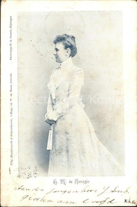 Adel Niederlande Koenigin Wilhelmina