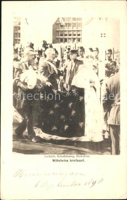 Adel Niederlande Koenigin Wilhelmina