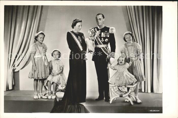 Adel Niederlande Koenigin Juliana Prinz Bernhard Beatrix Irene Margriet Christin