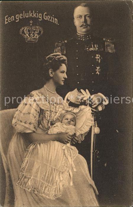 Adel Niederlande Koenigin Wilhelmina Prinz Hendrik Prinzessin Juliana