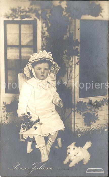 Adel Niederlande Prinzessin Juliana Plüschhund