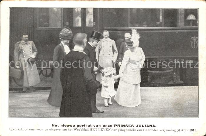 Adel Niederlande Prinzessin Juliana Koenigin Wilhelmina