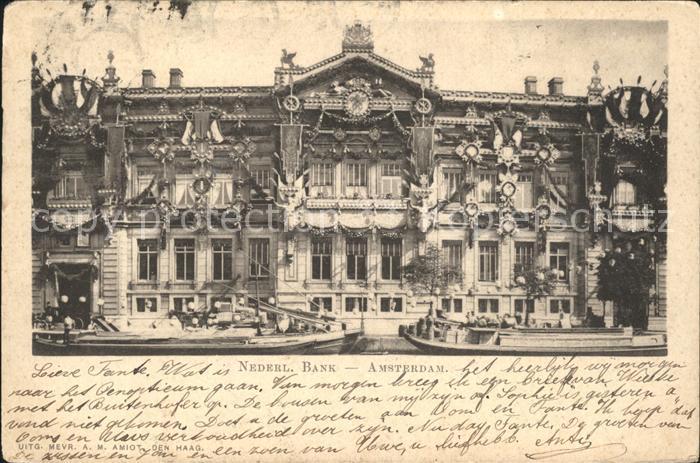 Amsterdam Niederlande Nederlandsche Bank