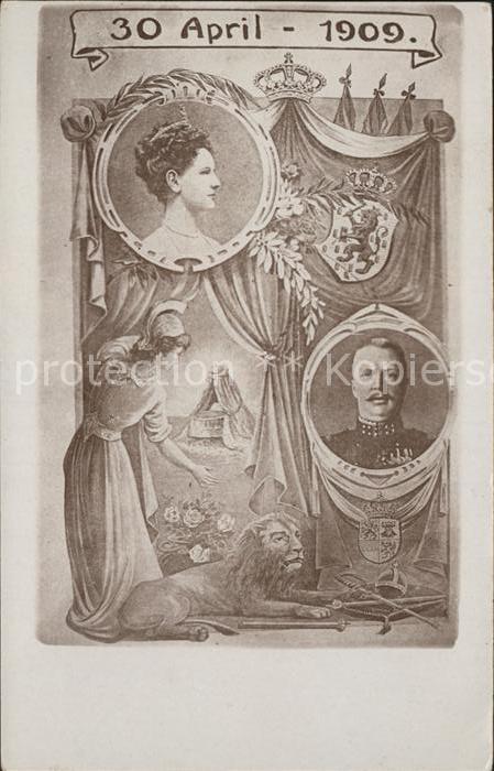 Adel Niederlande Königin Wilhelmina Prinz Hendrik Geburt