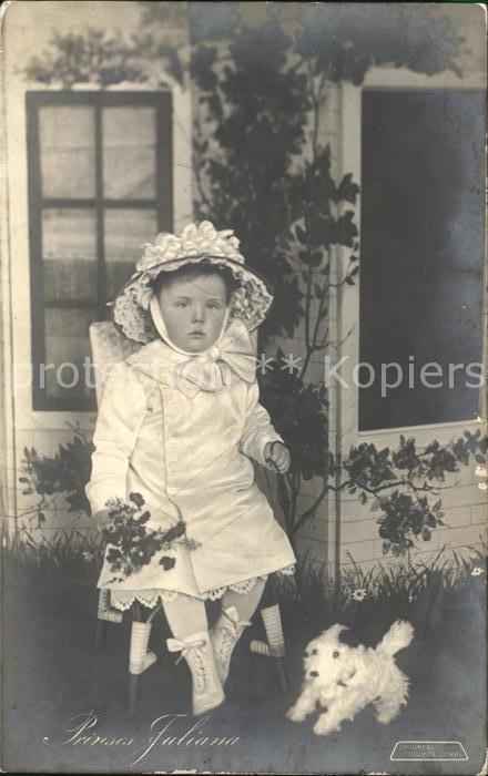 Adel Niederlande Prinzessin Juliana Plueschhund