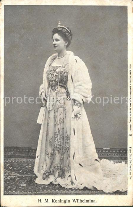 Adel Niederlande Koenigin Wilhelmina
