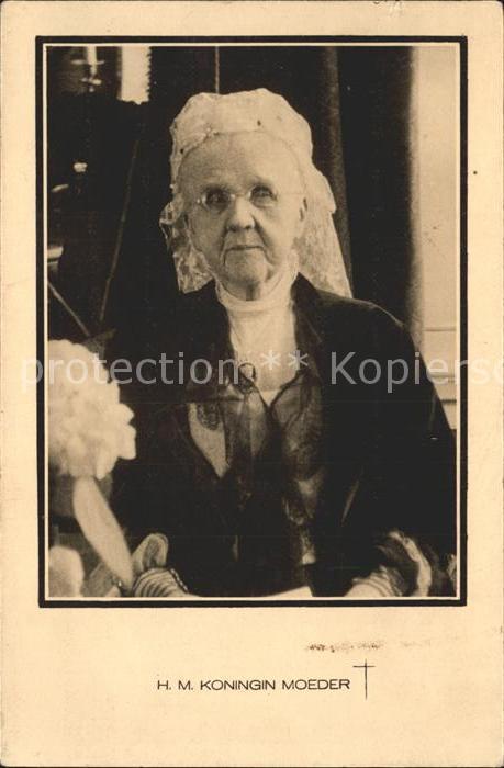 Adel Niederlande Koningin Moeder Emma