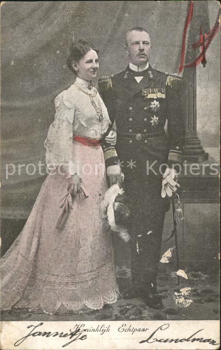 Adel Niederlande Koenigin Wilhelmina Prinz Hendrik