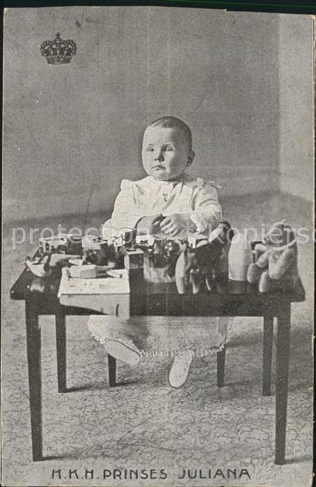 Adel Niederlande Prinzessin Juliana Kinderspielzeug