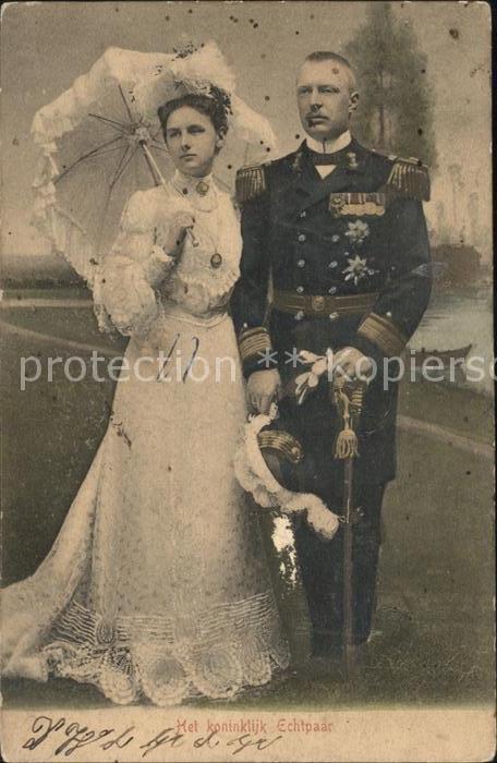 Adel Niederlande Koenigin Wilhelmina Prinz Hendrik