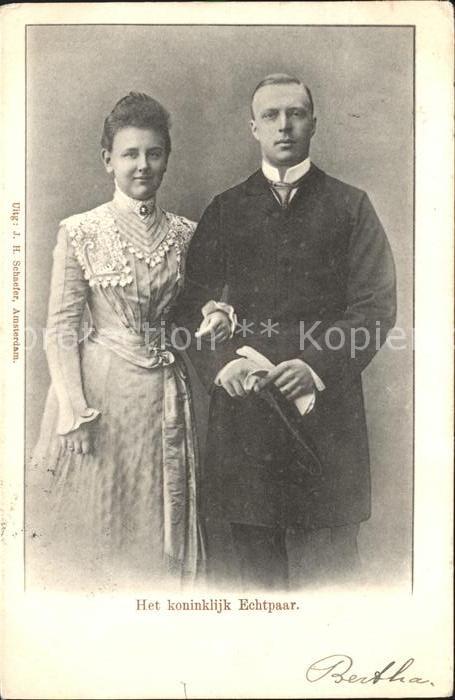 Adel Niederlande Königin Wilhelmina Prinz Hendrik