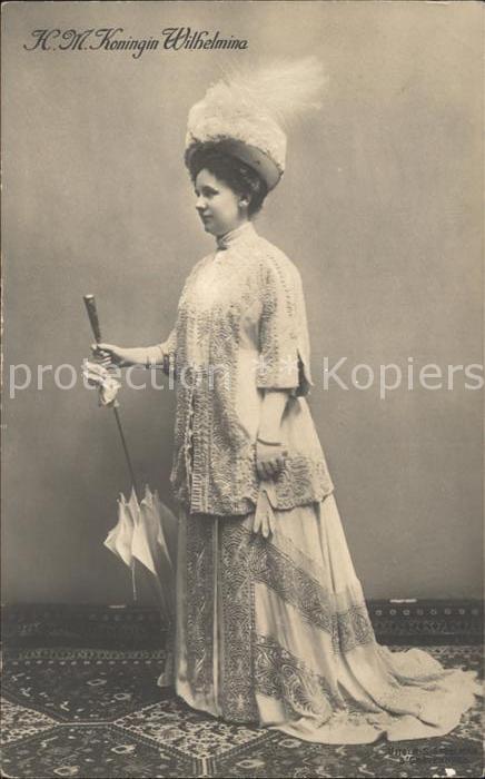Adel Niederlande Koenigin Wilhelmina