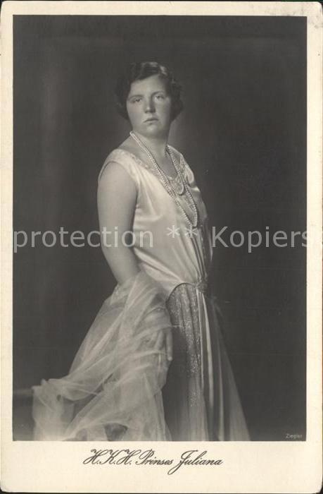 Adel Niederlande Prinzessin Juliana