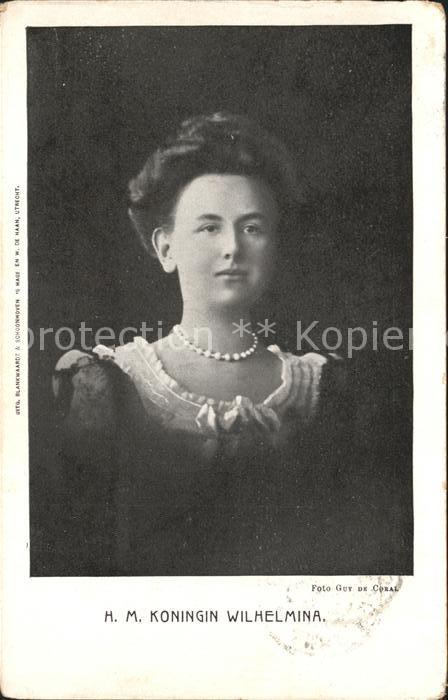 Adel Niederlande Koenigin Wilhelmina