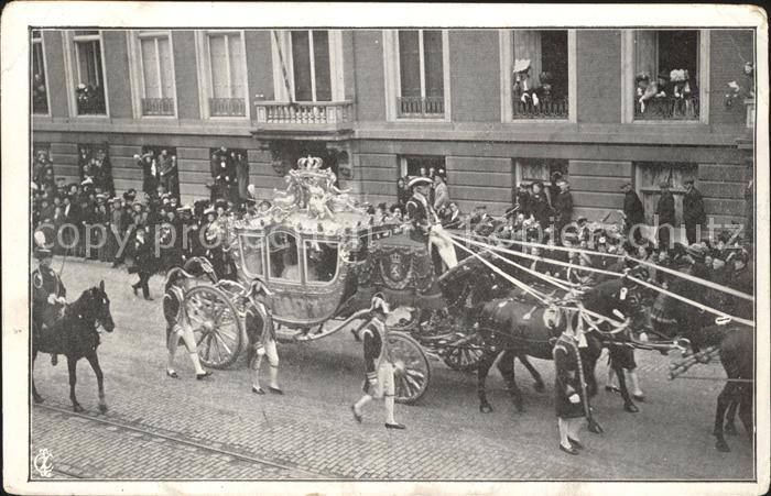 Adel Niederlande Goldene Kutsche