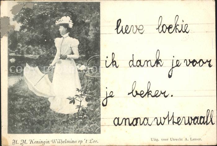 Adel Niederlande Königin Wilhelmina