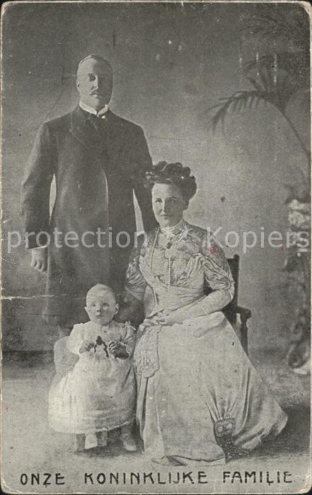Adel Niederlande Koenigin Wilhelmina Prinz Hendrik Prinzessin Juliana