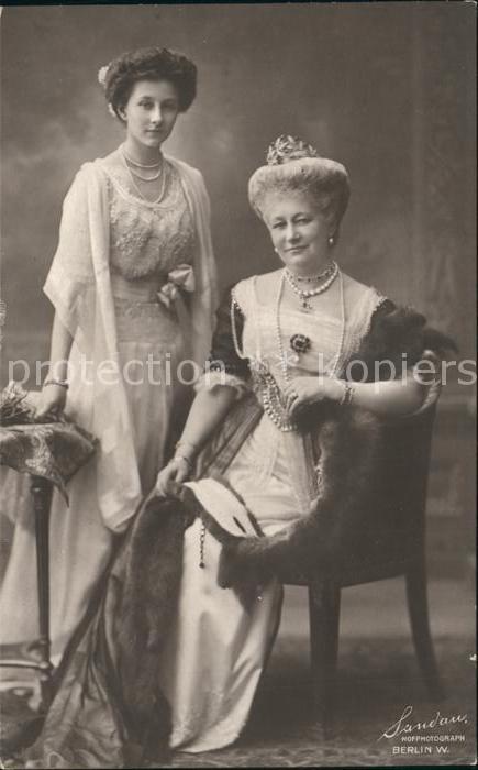 Adel Preussen Kaiserin Auguste Victoria Prinzessin Victoria Luise