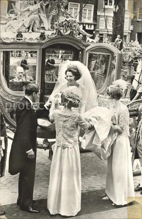 Adel Niederlande Prinzessin Beatrix Claus von Amsberg Hochzeit Goldene Kutsche
