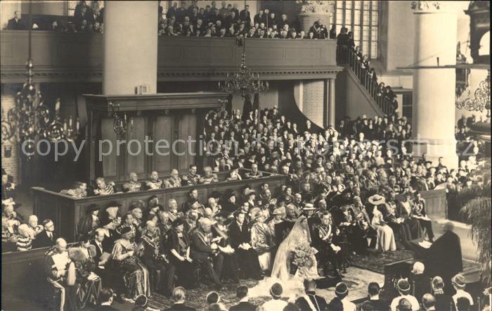 Adel Niederlande Hochzeit Prinzessin Juliana Prinz Bernhard