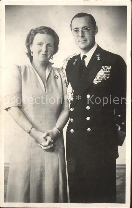 Adel Niederlande Koenigin Juliana Prinz Bernhard