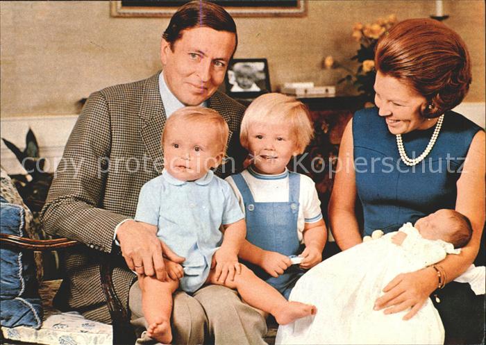 Adel Niederlande Prinzessin Beatrix Prinz Claus Willem-Alexander Johan Friso Con