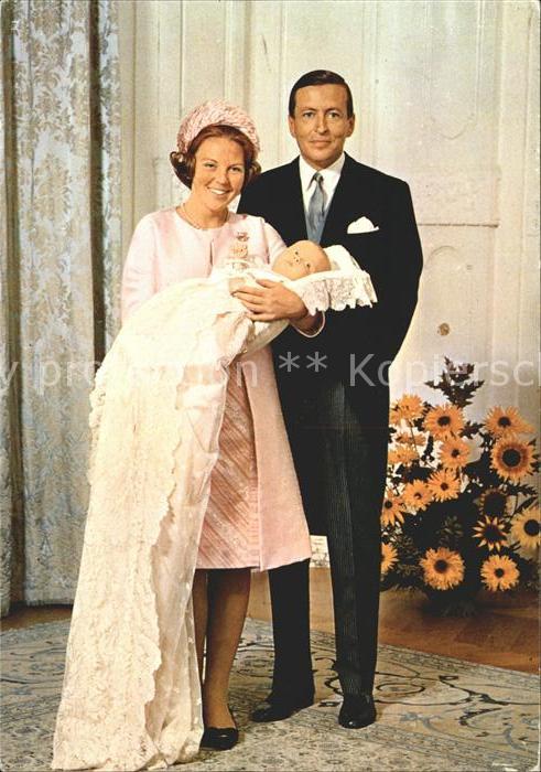 Adel Niederlande Prinzessin Beatrix Prinz Claus Prinz Willem-Alexander Taufe