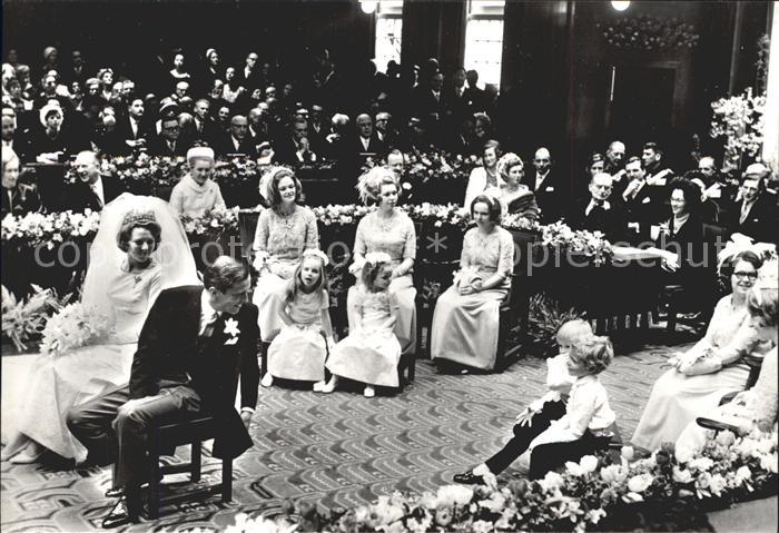 Adel Niederlande Hochzeit Prinzessin Beatrix Prinz Claus