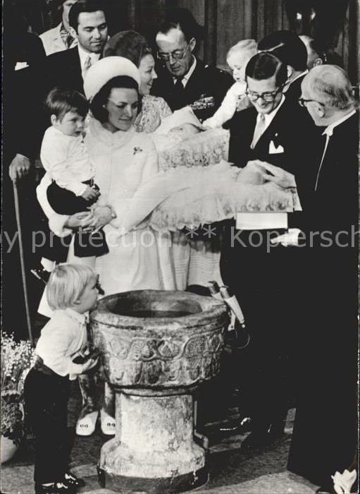 Adel Niederlande Taufe Prinzessin Margriet Pieter van Vollenhoven
