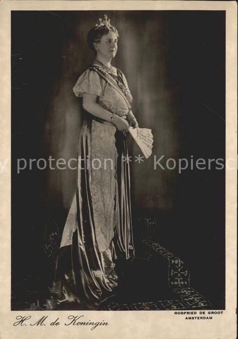 Adel Niederlande Koenigin Wilhelmina