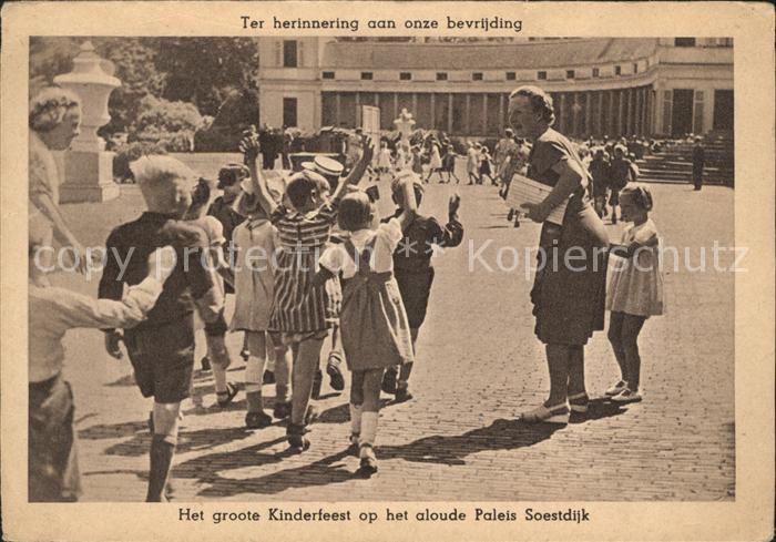 Adel Niederlande Kinderfeest Paleis Soestdijk Koenigin Juliana