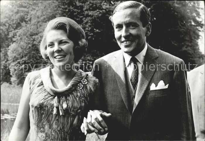 Adel Niederlande Prinzessin Beatrix Prinz Claus Verlobung