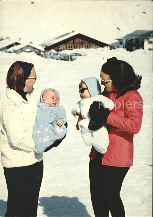 Adel Niederlande Winterurlaub Lech Prinzessin Beatrix Prinzessin Margriet