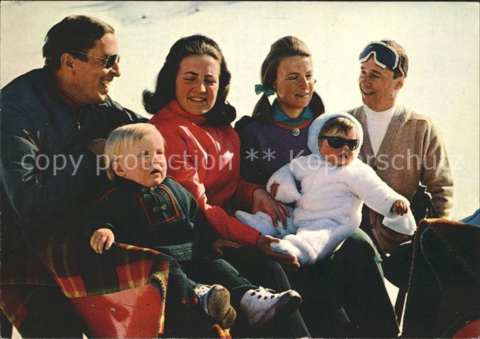 Adel Niederlande Winterurlaub Lech Prinzessin Margriet Prinzessin Irene