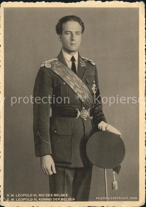 Adel Belgien Koenig Leopold III.