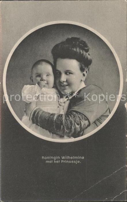 Adel Niederlande Königin Wilhelmina Prinzessin Juliana