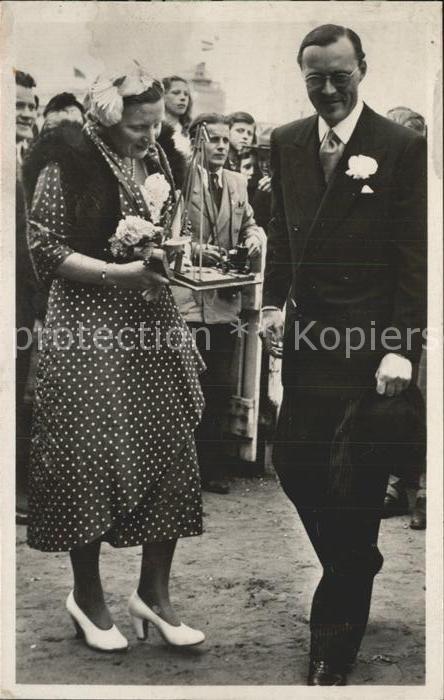Adel Niederlande Koenigin Juliana Prinz Bernhard